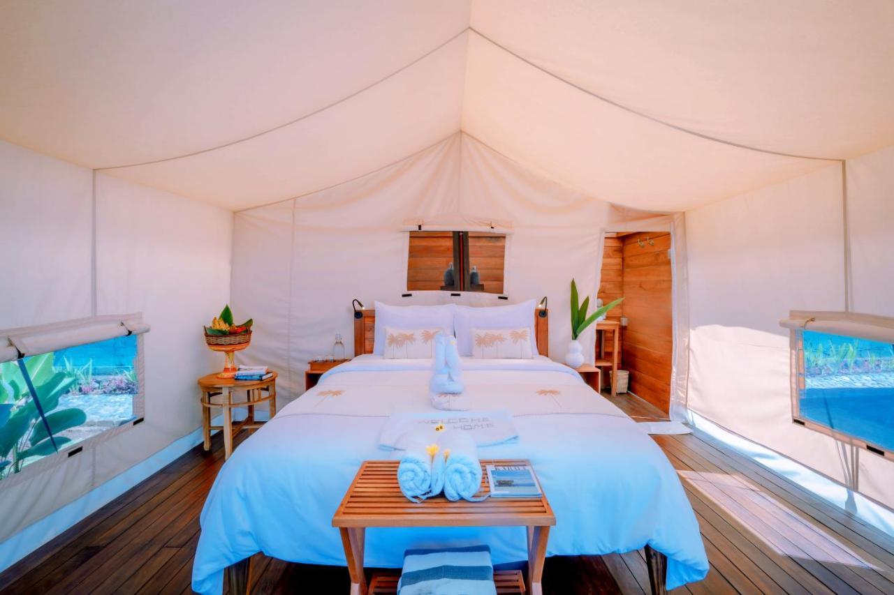 Отель Bali Cliff Glamping Seraya Экстерьер фото