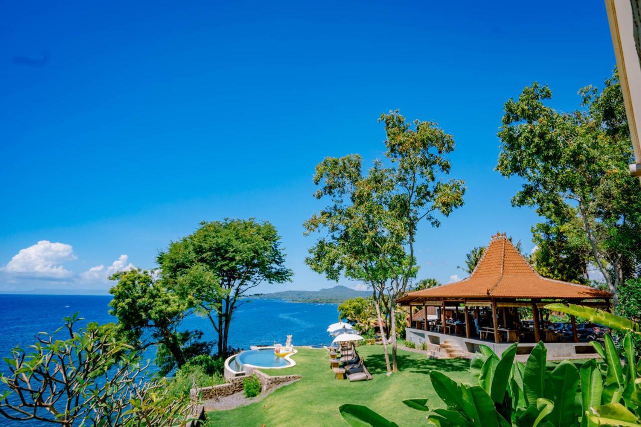 Отель Bali Cliff Glamping Seraya Экстерьер фото