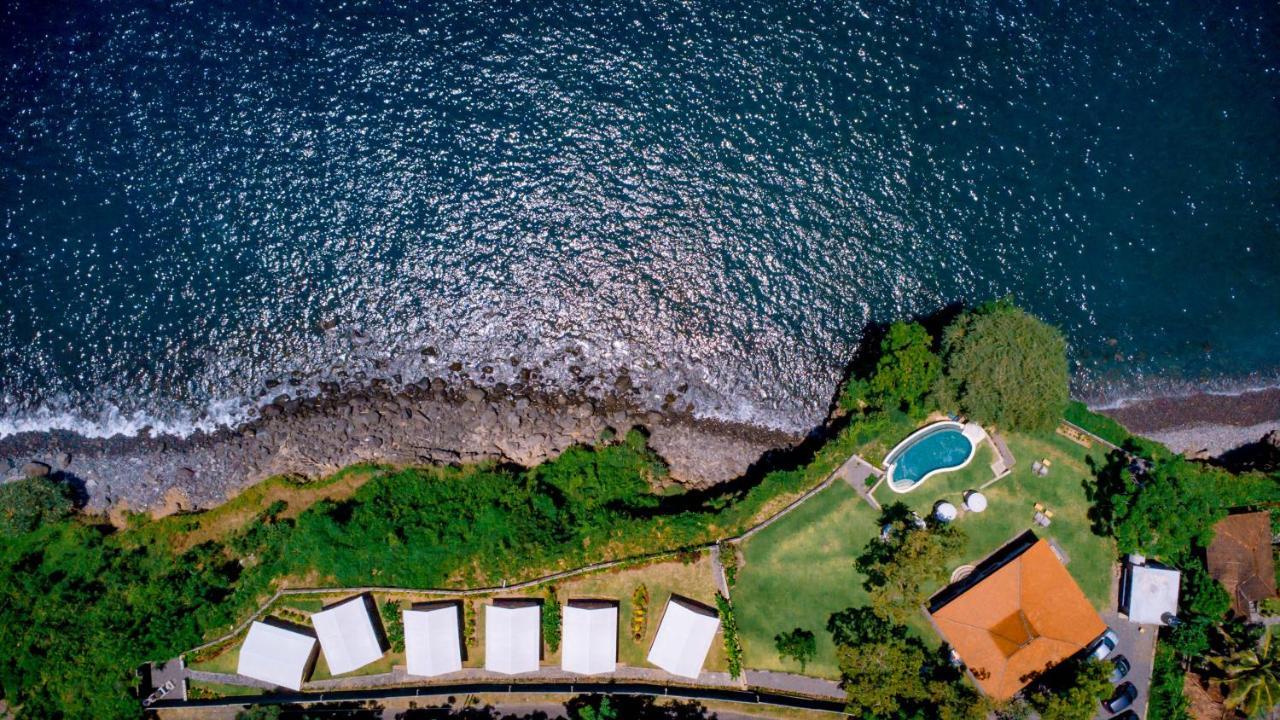 Отель Bali Cliff Glamping Seraya Экстерьер фото