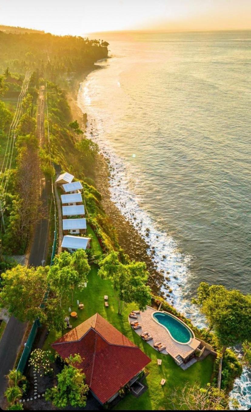 Отель Bali Cliff Glamping Seraya Экстерьер фото