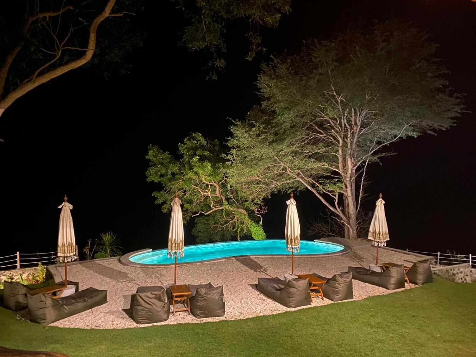 Отель Bali Cliff Glamping Seraya Экстерьер фото